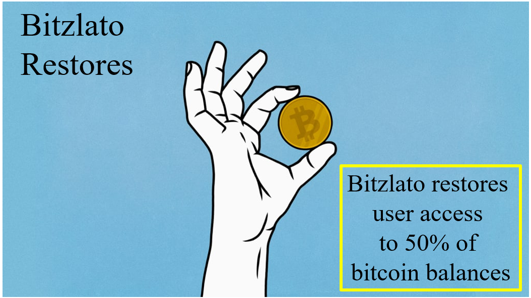 Bitzlato restores user access to 50% of bitcoin balances